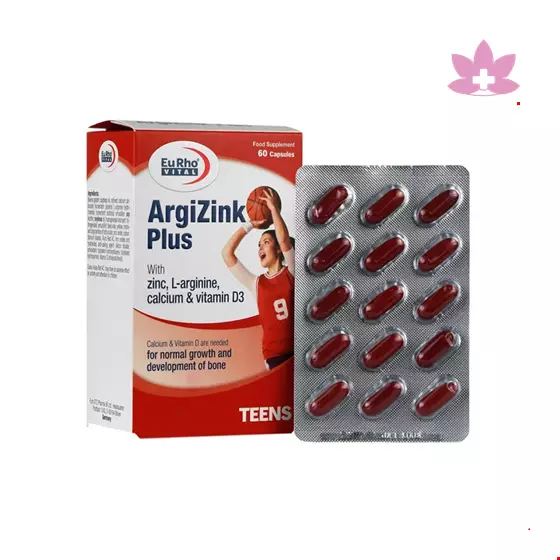 Eurho Vital Argizink Plus 60 Caps