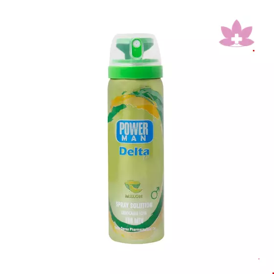 Power Man Delta Zex Delay Spray Solution For Men By Essence Cantaloupe